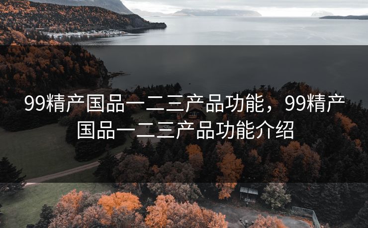 99精产国品一二三产品功能,99精产国品一二三产品功能介绍 99精产国品一二三产品功能,99精产国品一二三产品功能介绍