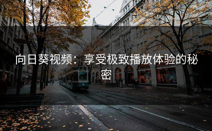 向日葵视频:享受极致播放体验的秘密 向日葵视频:享受极致播放体验的秘密